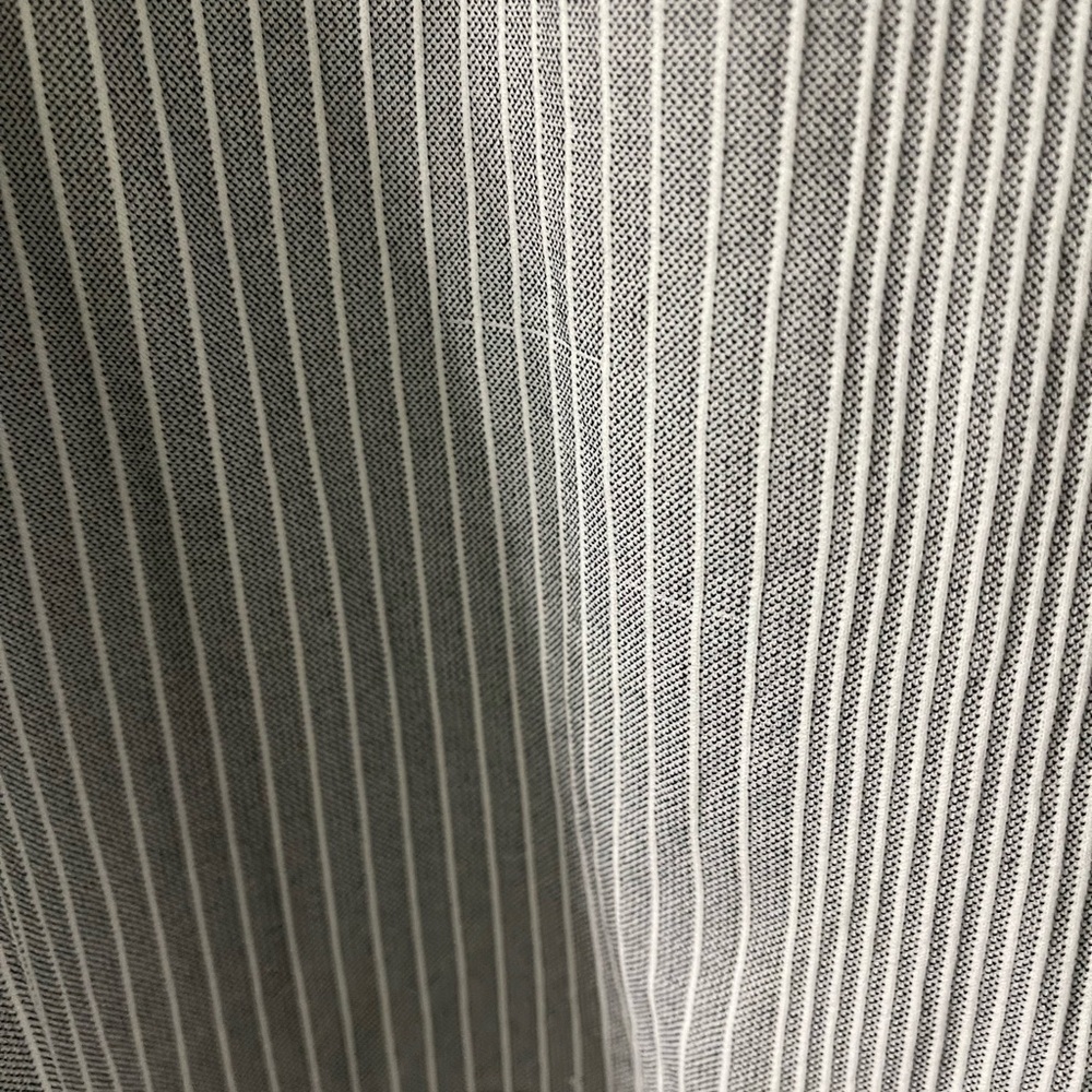 Striped Gray Long Sleeve Shirt - Picture 4 of 4